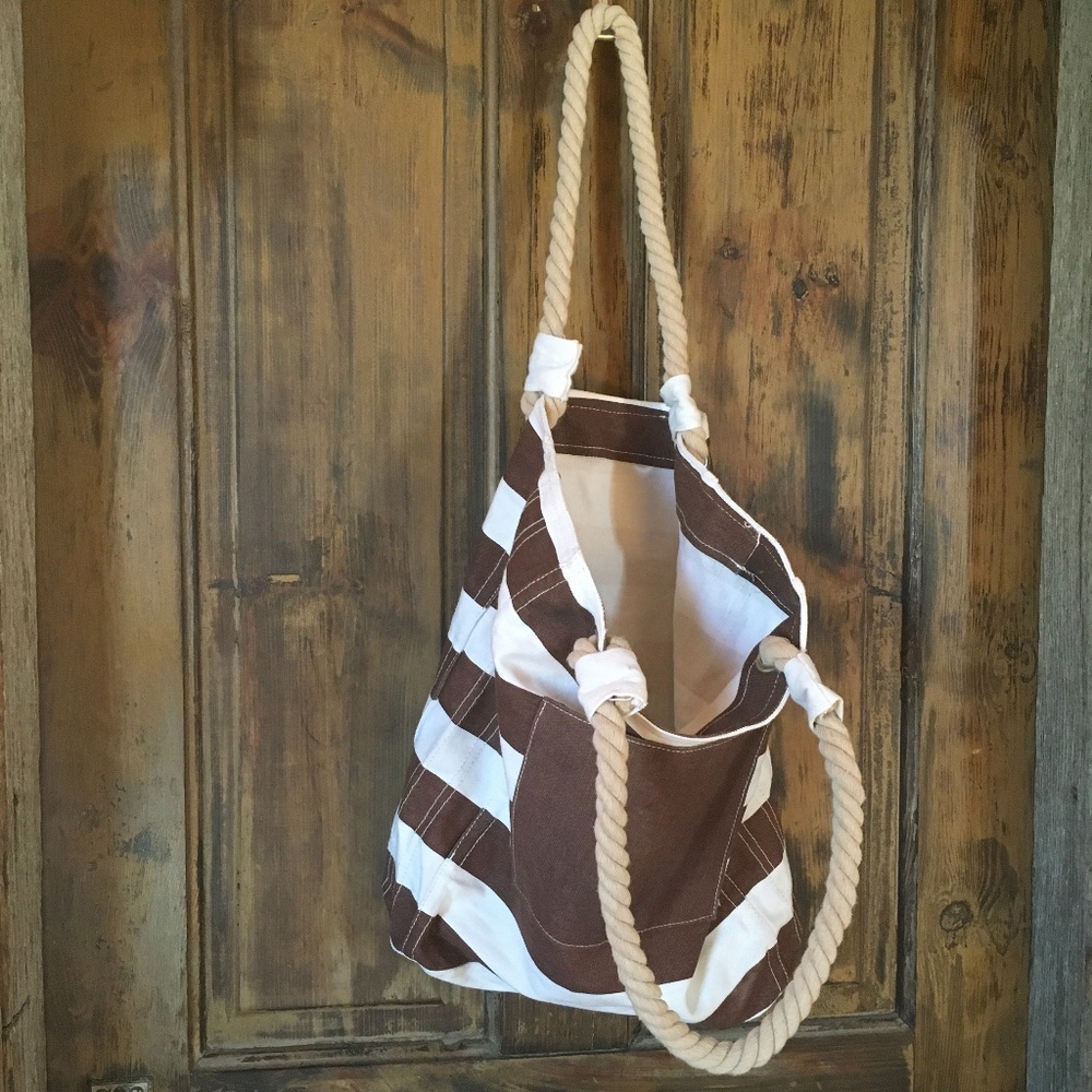 Beach Bound Bag With Rope Handles - image 1